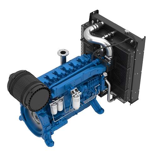 دیزل ژنراتور 350 کاوا بادوین مدل 6M16G350.5